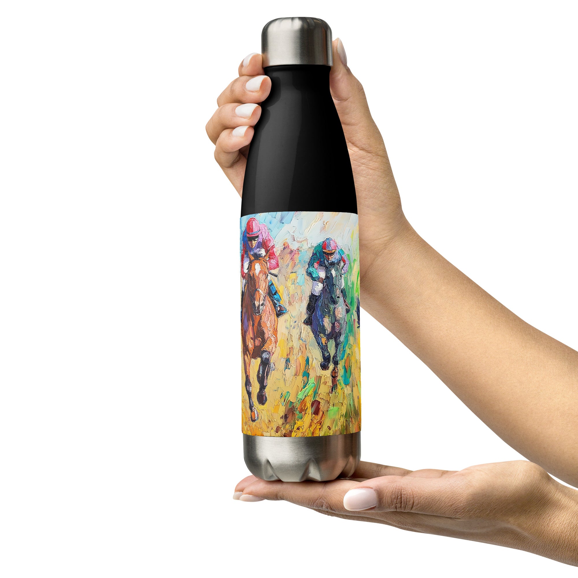 Water Bottle - Fury of the Finish | Drese Art