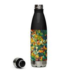 Water Bottle - Flurry of Color | Drese Art