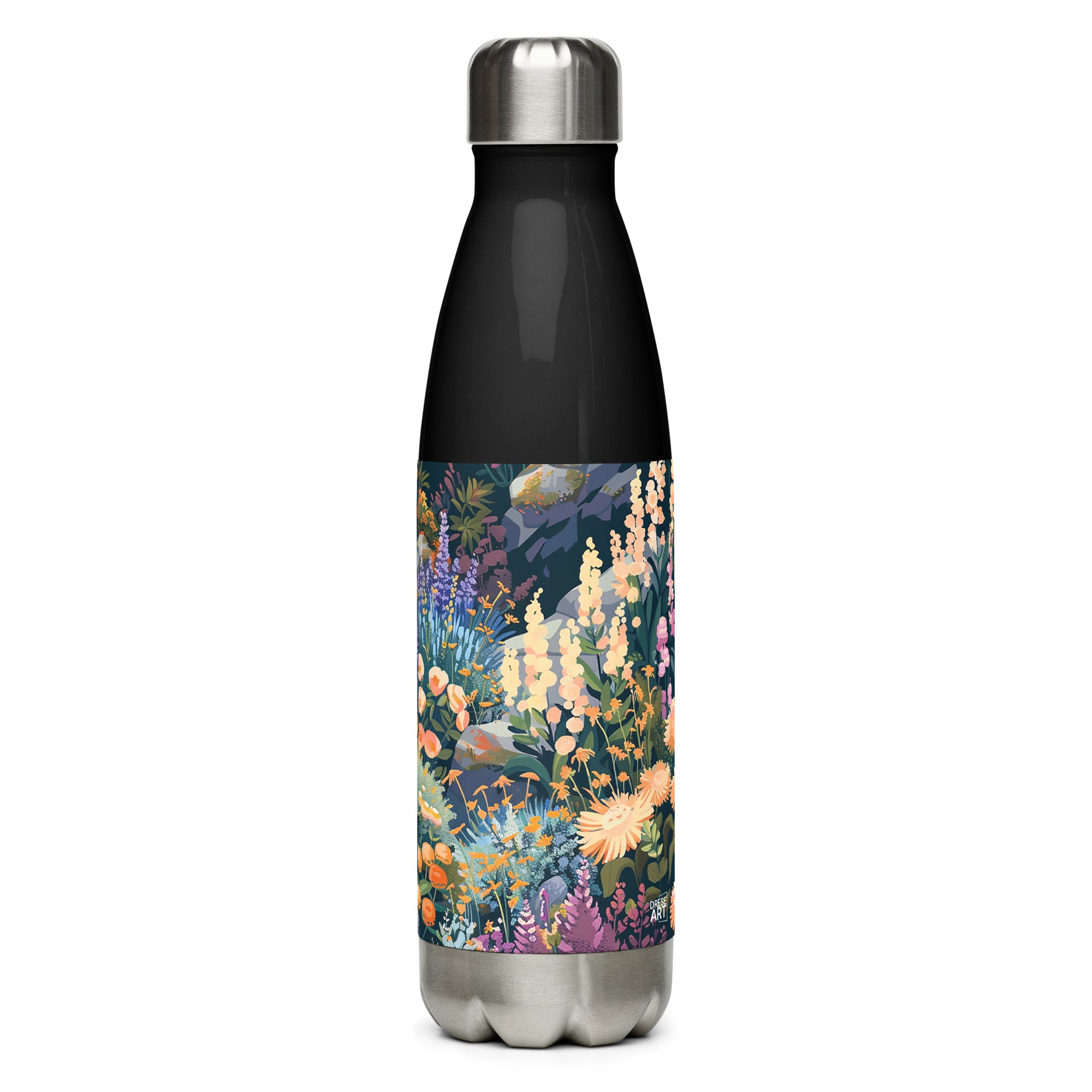 Water Bottle - Alpine Meadow Symphony | Drese Art