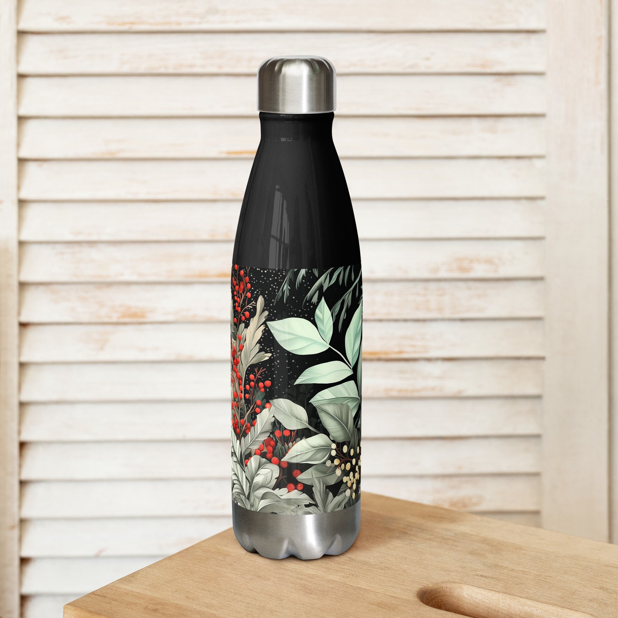 Water Bottle - Winter Garden | Drese Art