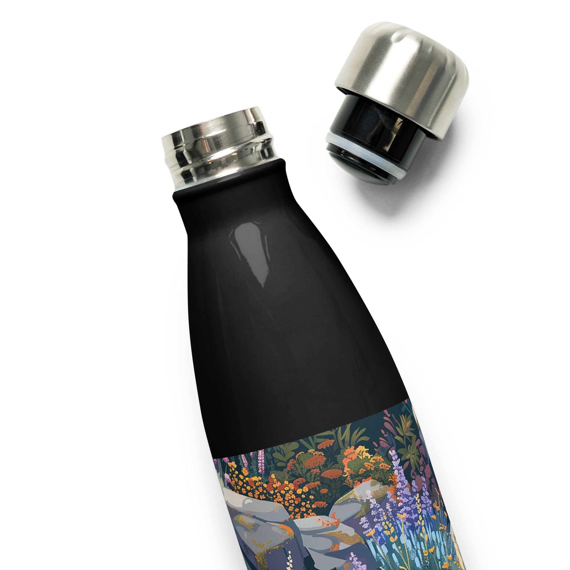 Water Bottle - Alpine Meadow Symphony | Drese Art