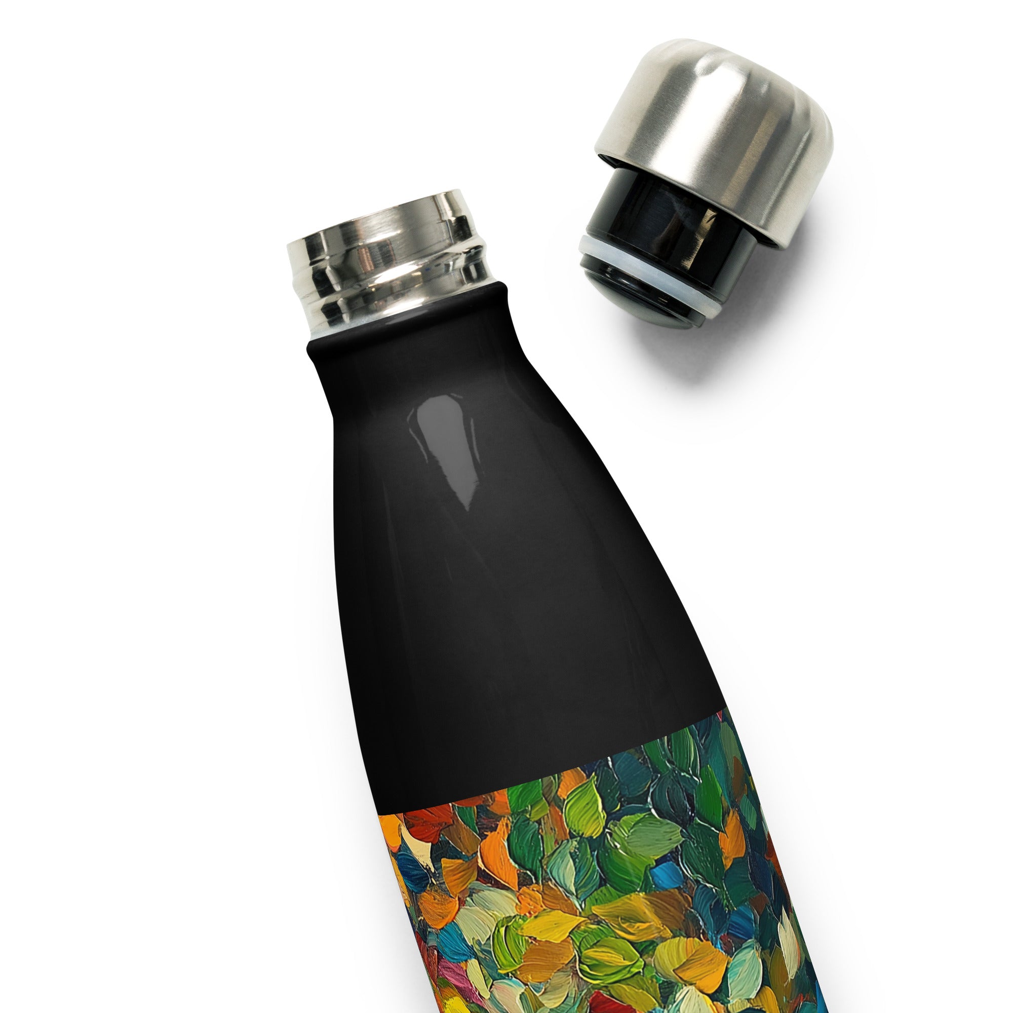 Water Bottle - Flurry of Color | Drese Art