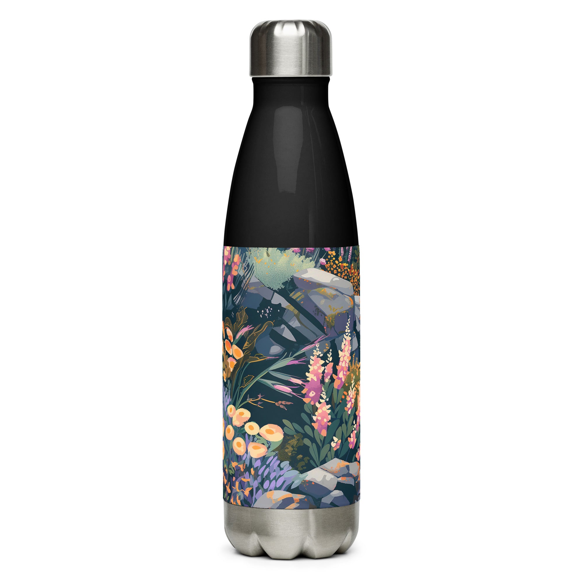 Water Bottle - Alpine Meadow Symphony | Drese Art