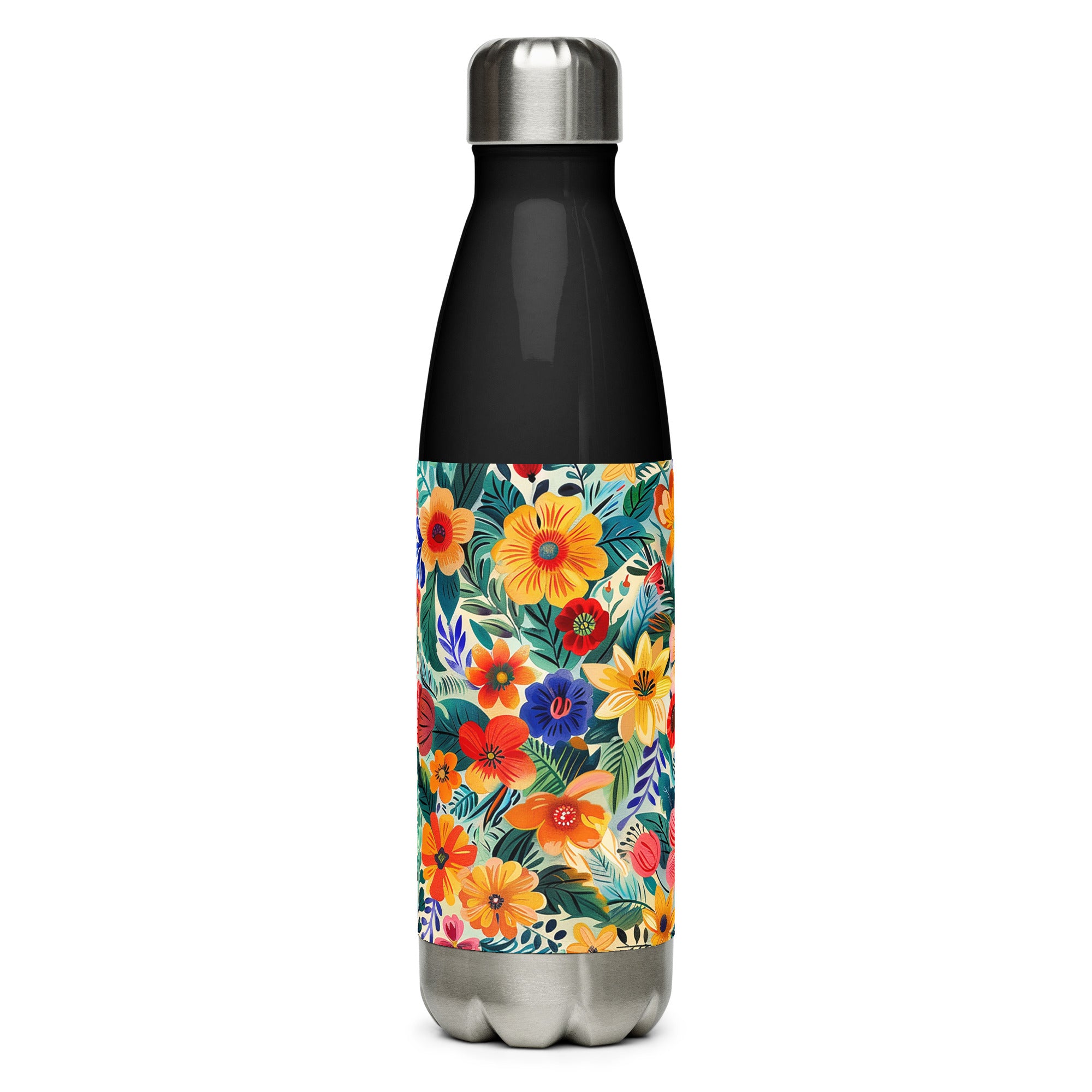 Water Bottle - Blossoms of Iberia | Drese Art