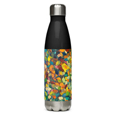 Water Bottle - Flurry of Color | Drese Art