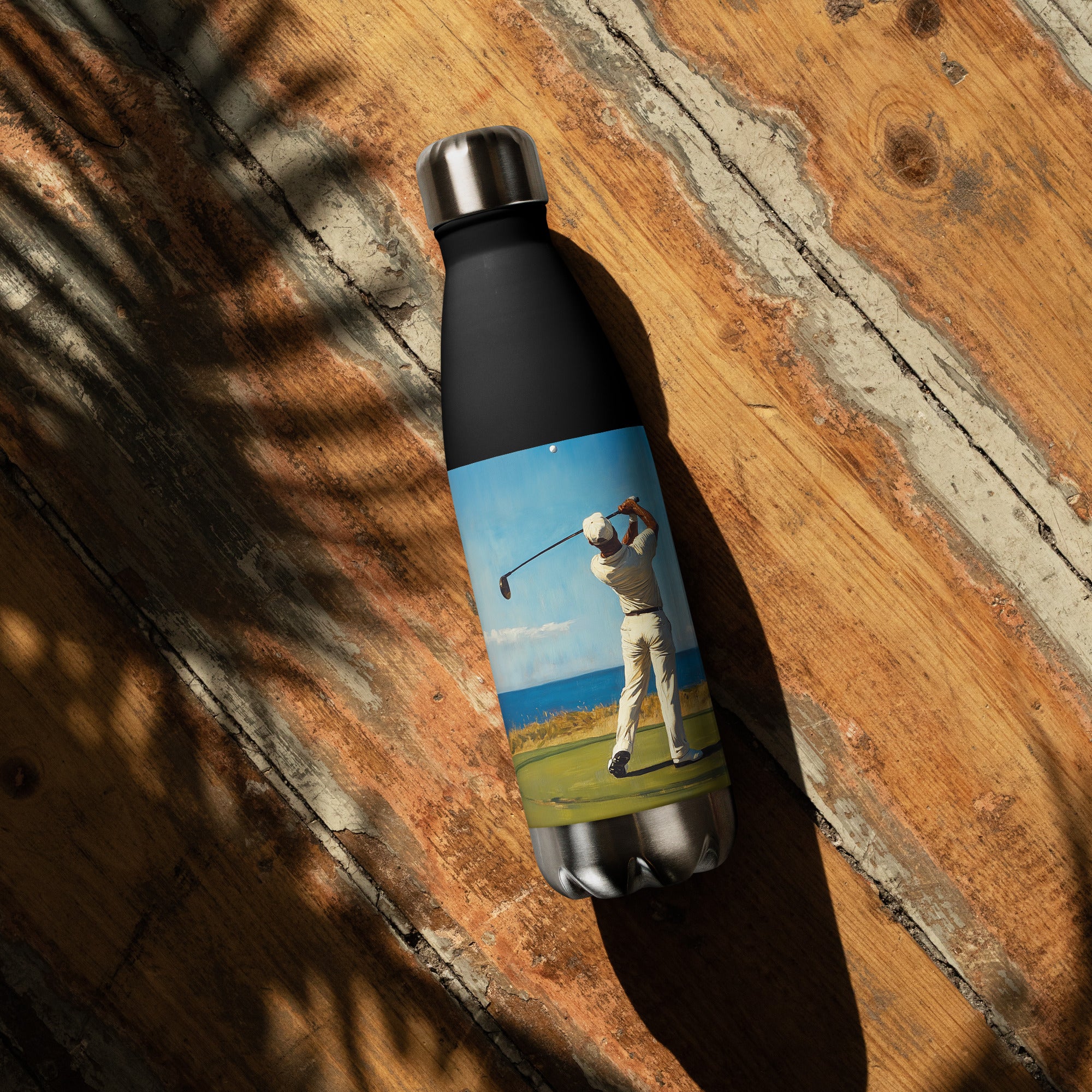 Water Bottle - Coastal Drive | Drese Art