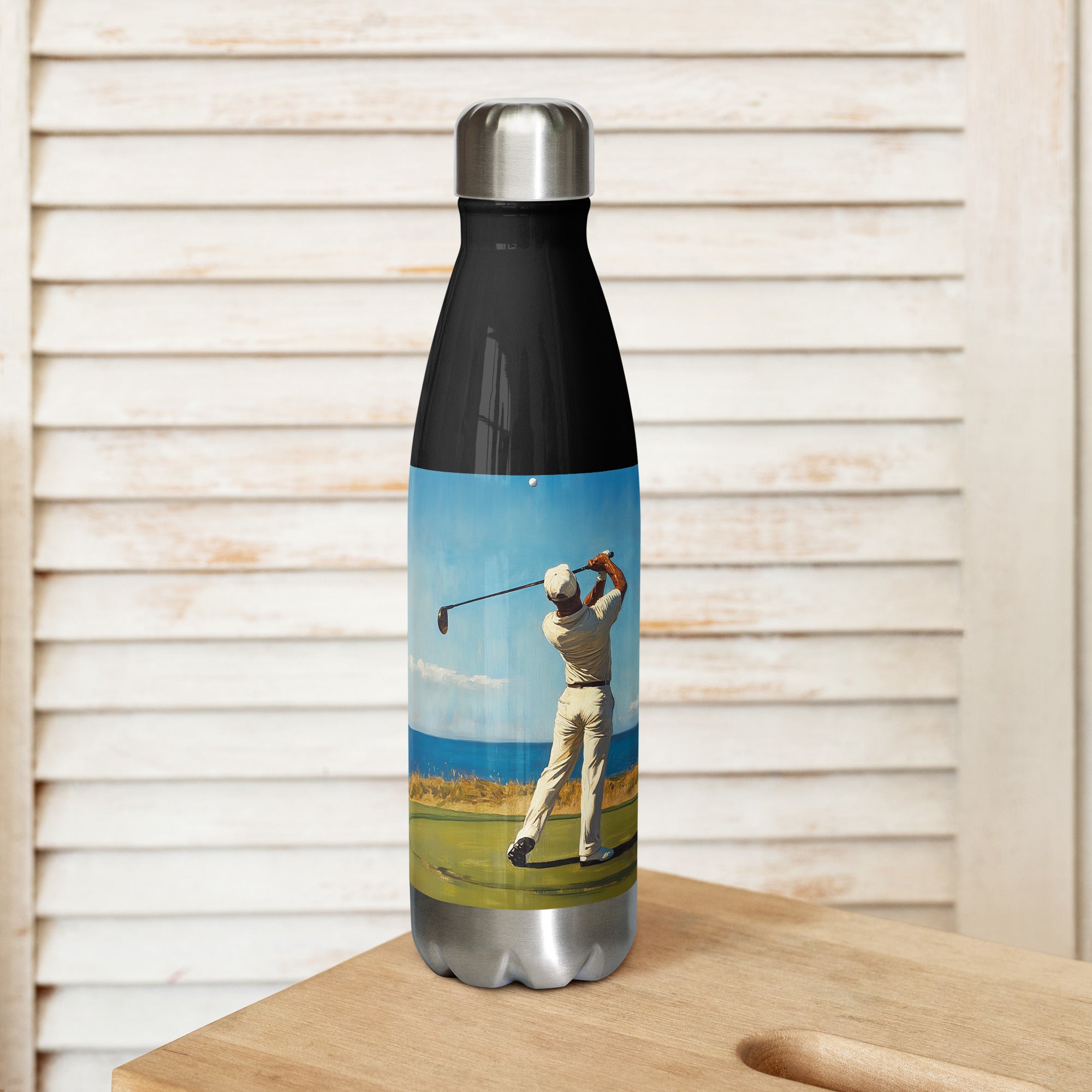 Water Bottle - Coastal Drive | Drese Art