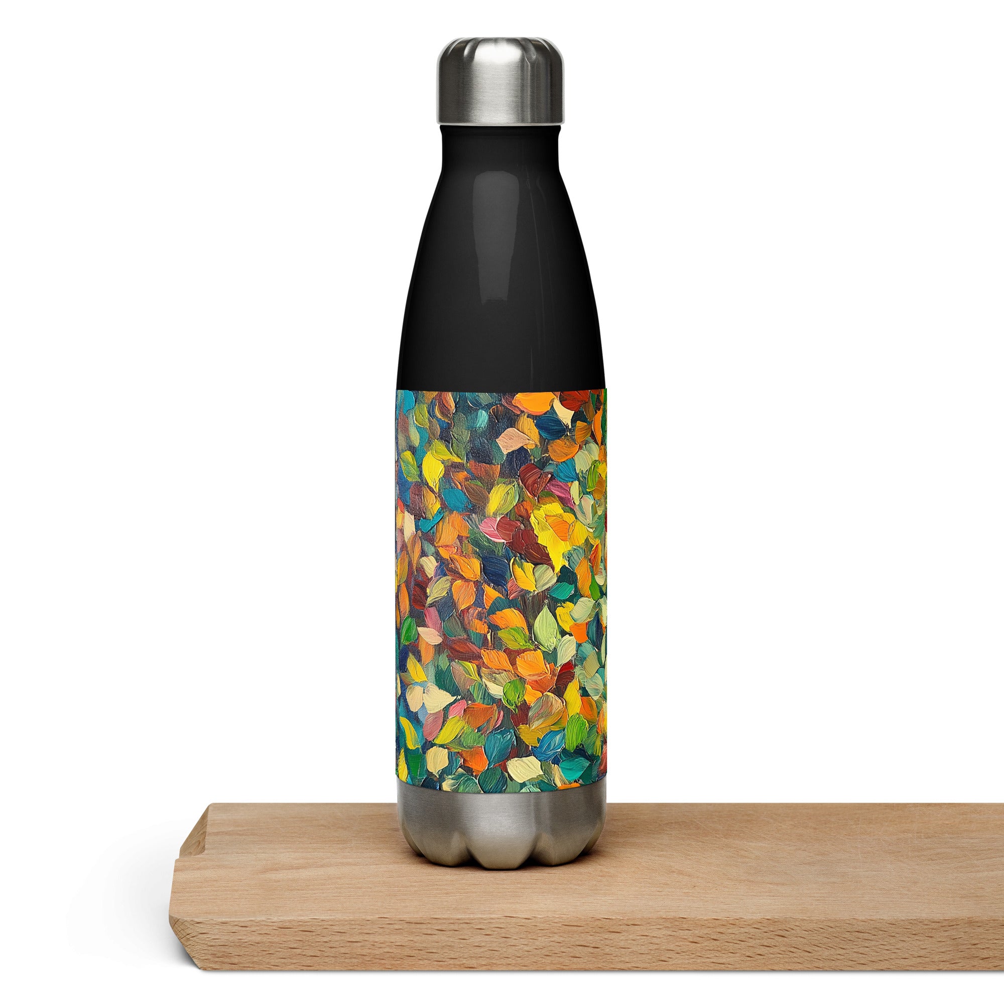 Water Bottle - Flurry of Color | Drese Art