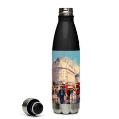 Water Bottle - London Scene | Drese Art