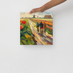 Canvas - Through Tulip Fields | Drese Art