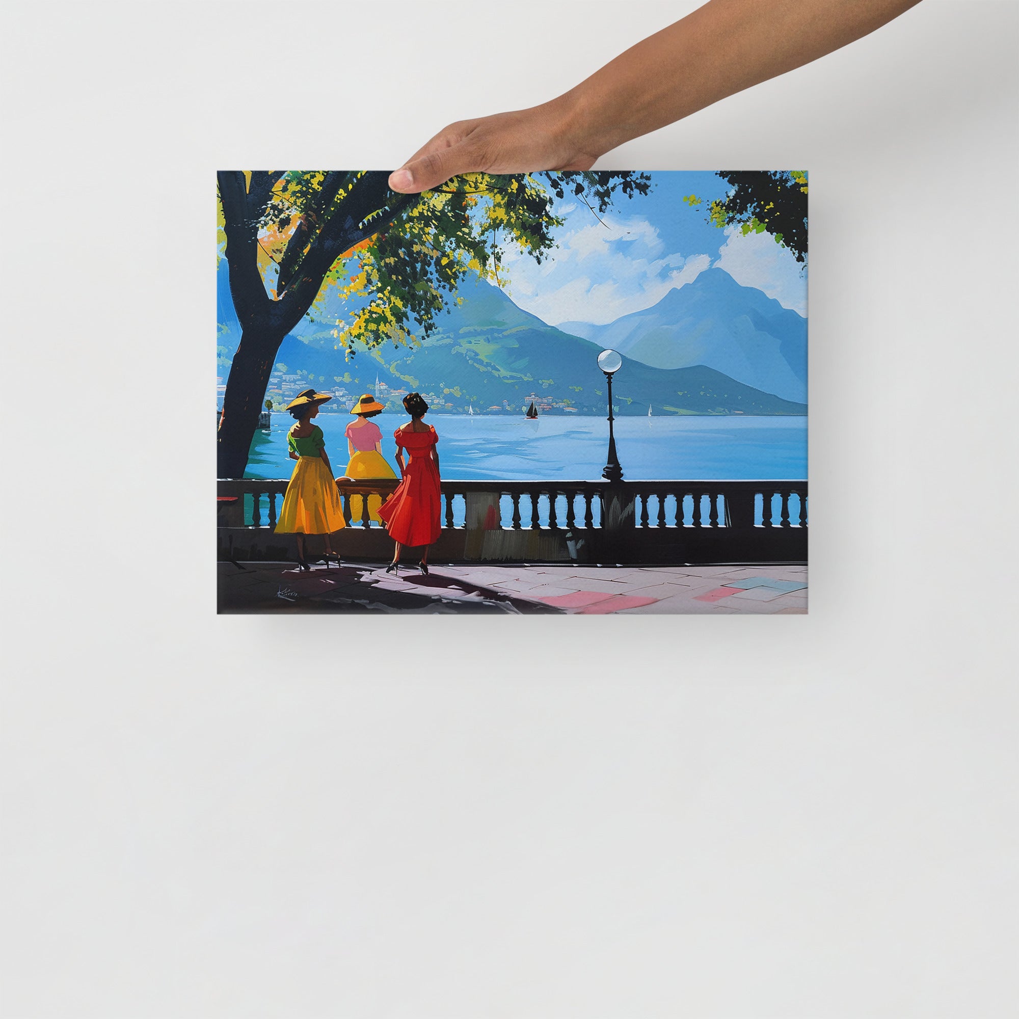 Canvas - Eternal Beauty of Como | Drese Art