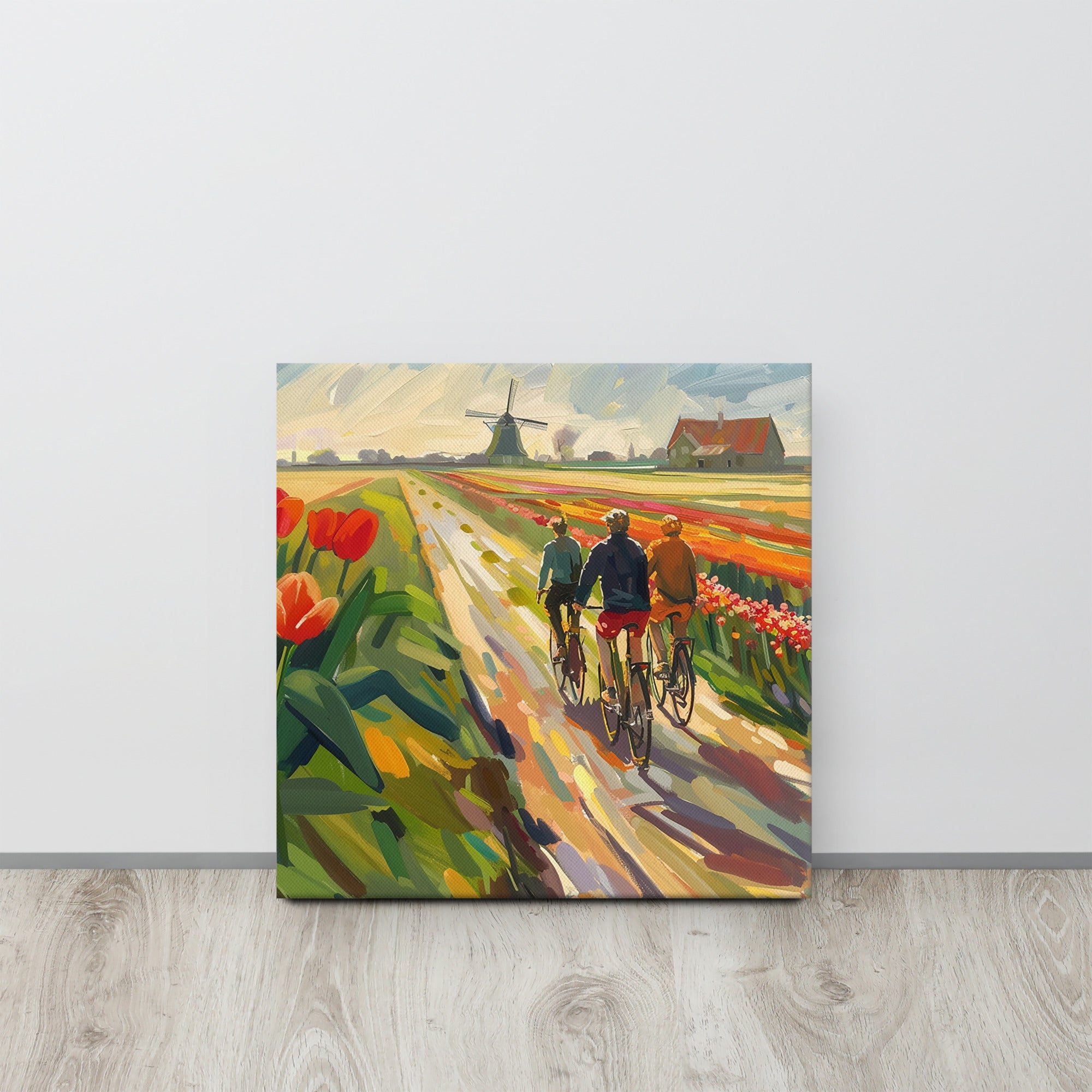 Canvas - Through Tulip Fields | Drese Art