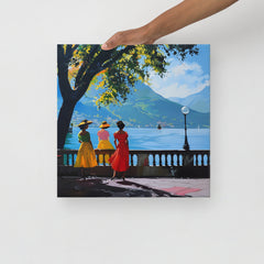 Canvas Print - Eternal Beauty of Como | Drese Art