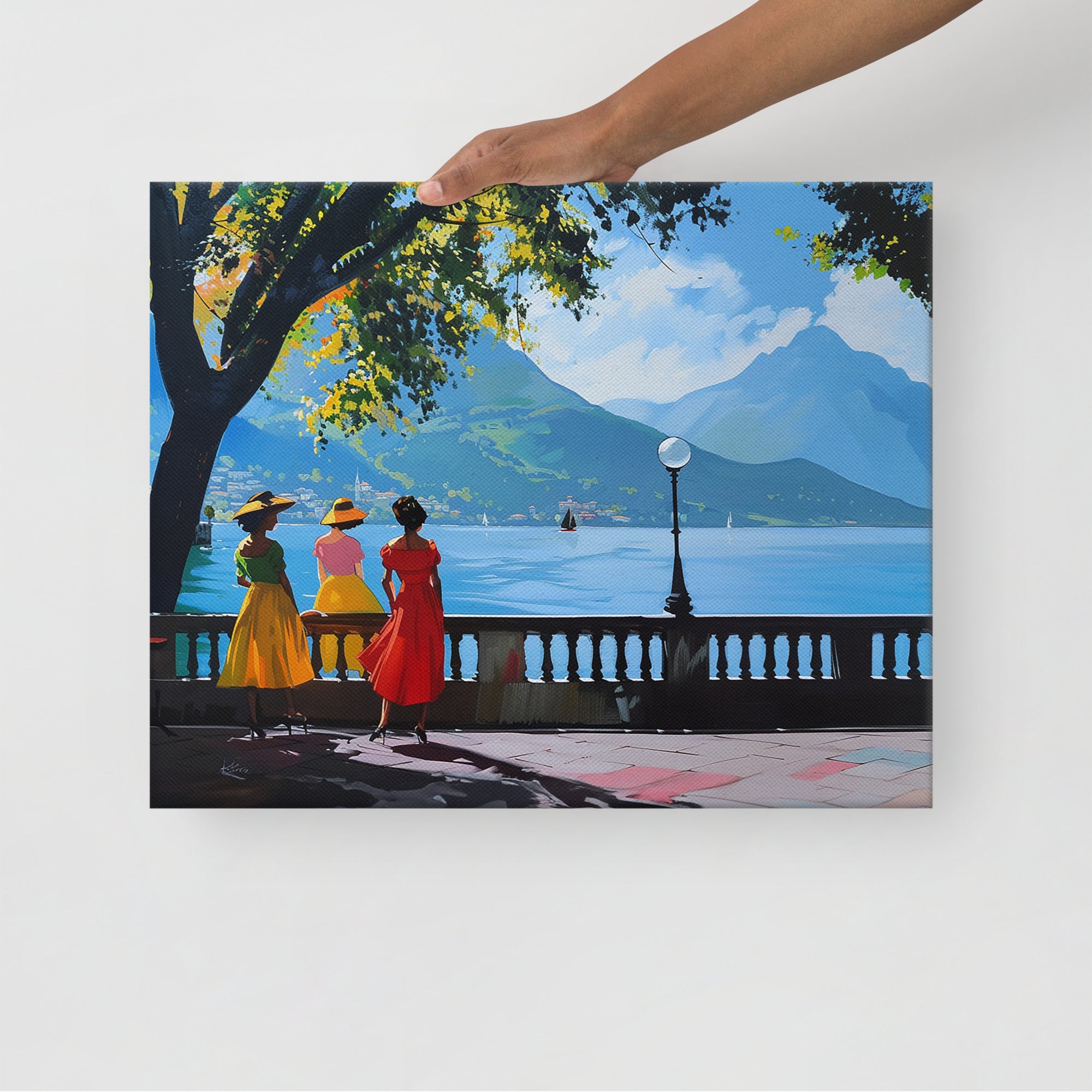 Canvas - Eternal Beauty of Como | Drese Art