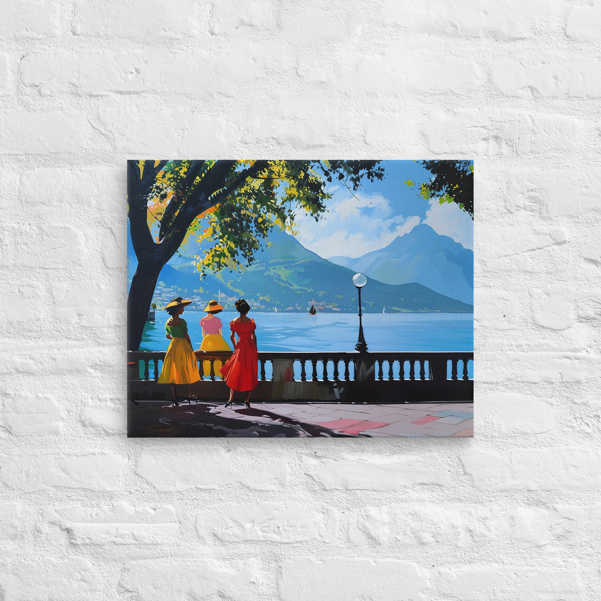 Canvas - Eternal Beauty of Como | Drese Art