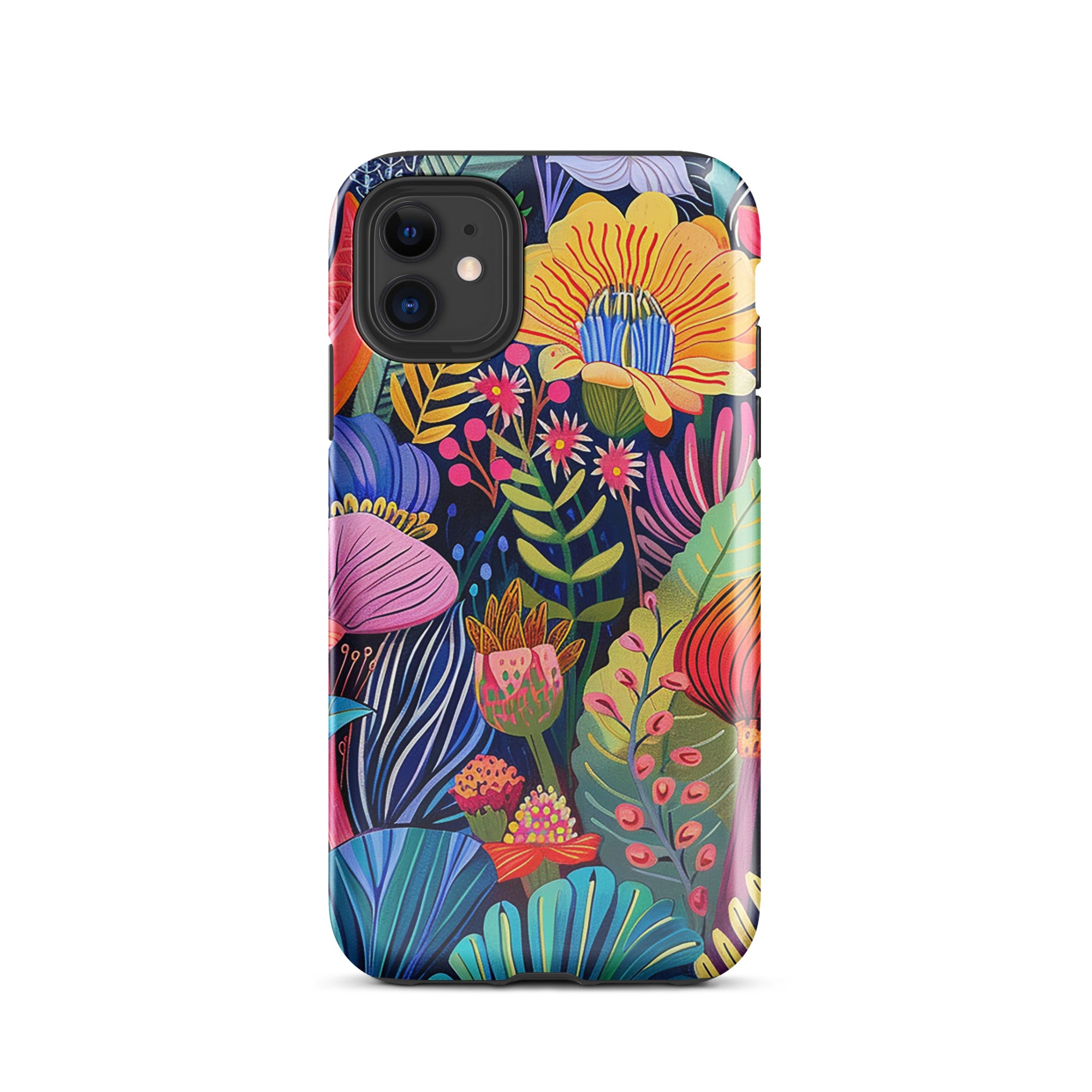 Coque iPhone® - Fleurs vibrantes d'Afrique | Drese Art