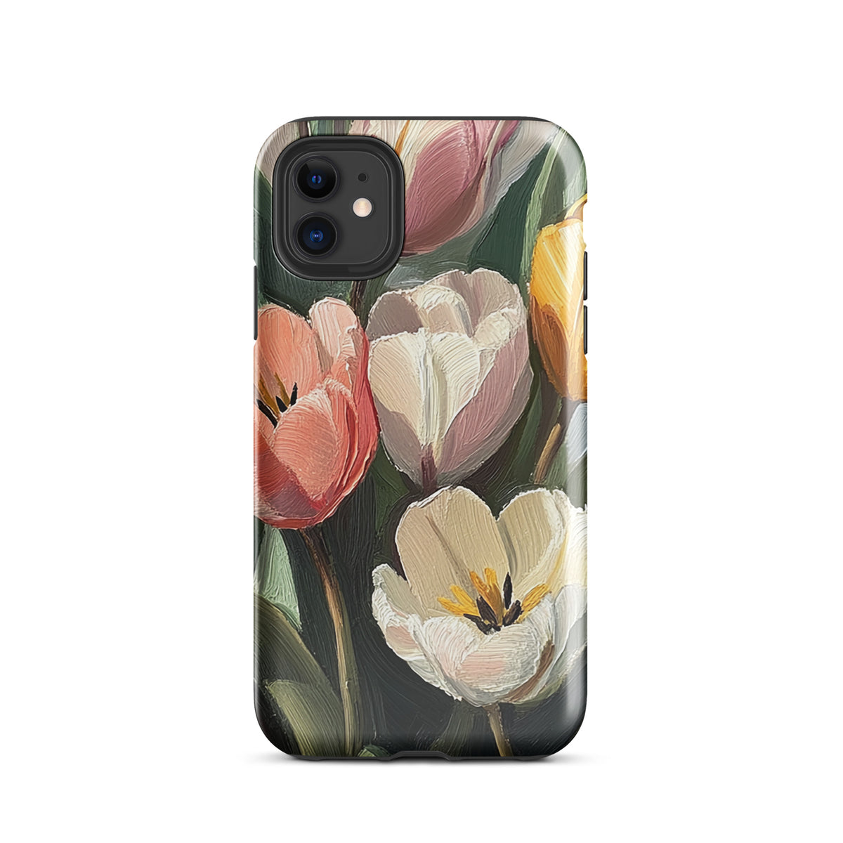 Tulip Floral iPhone Case - Whispers of Spring Tulip Floral iPhone Case - Whispers of Spring