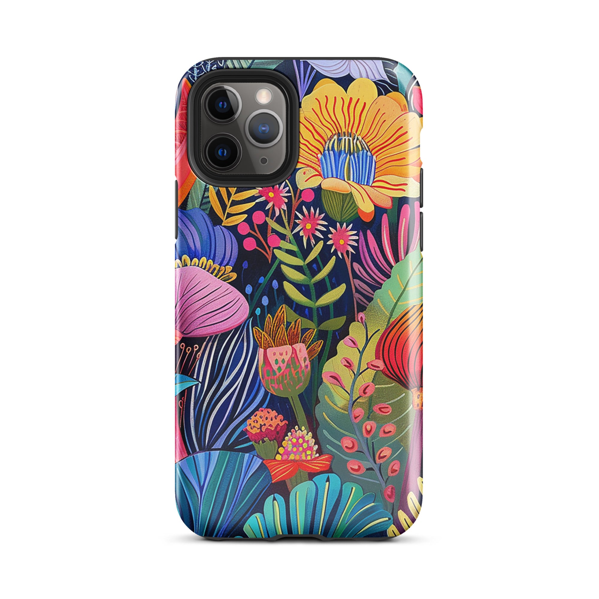 Coque iPhone® - Fleurs vibrantes d'Afrique | Drese Art