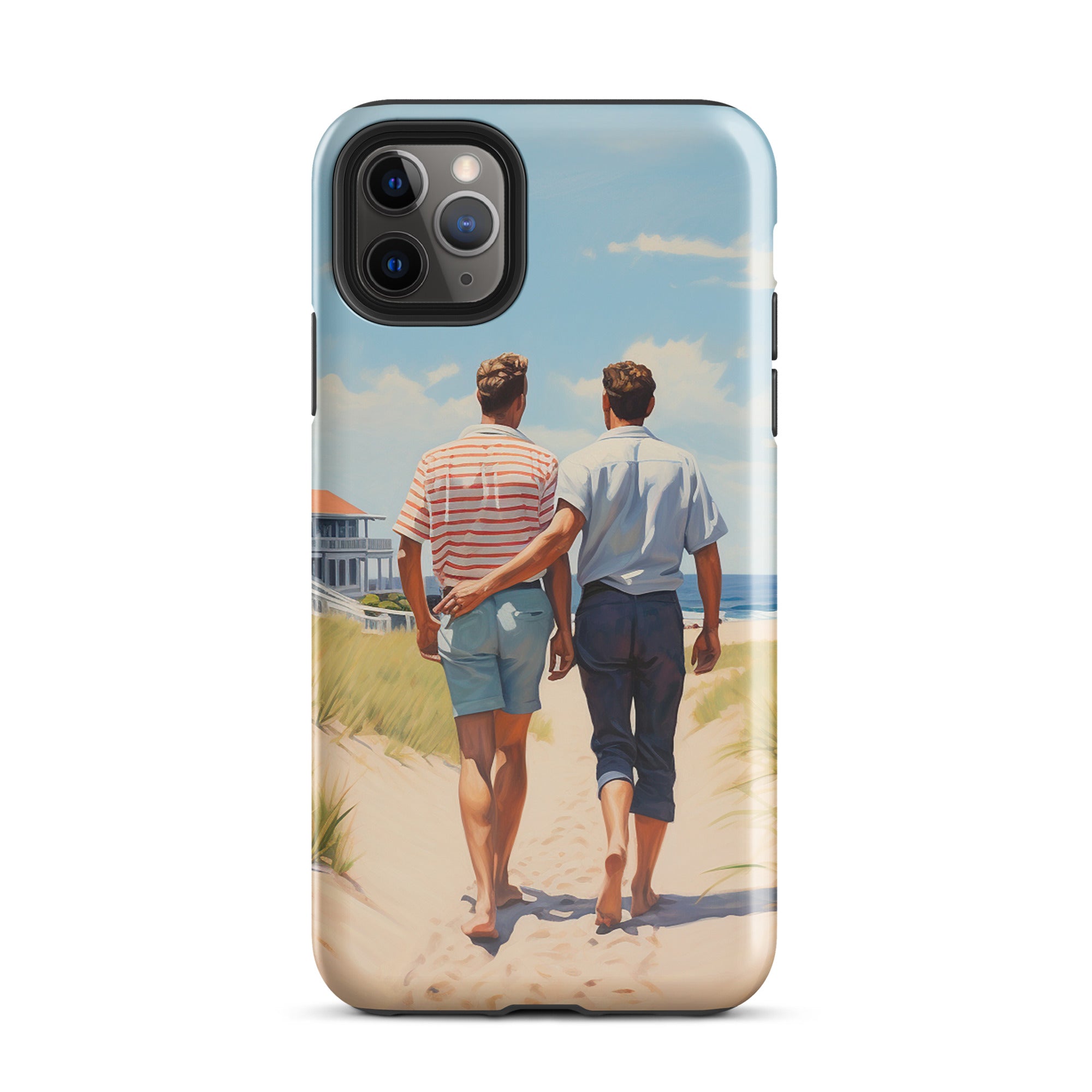 Funda iPhone® - Sunny Stroll by the Beach | Drese Art