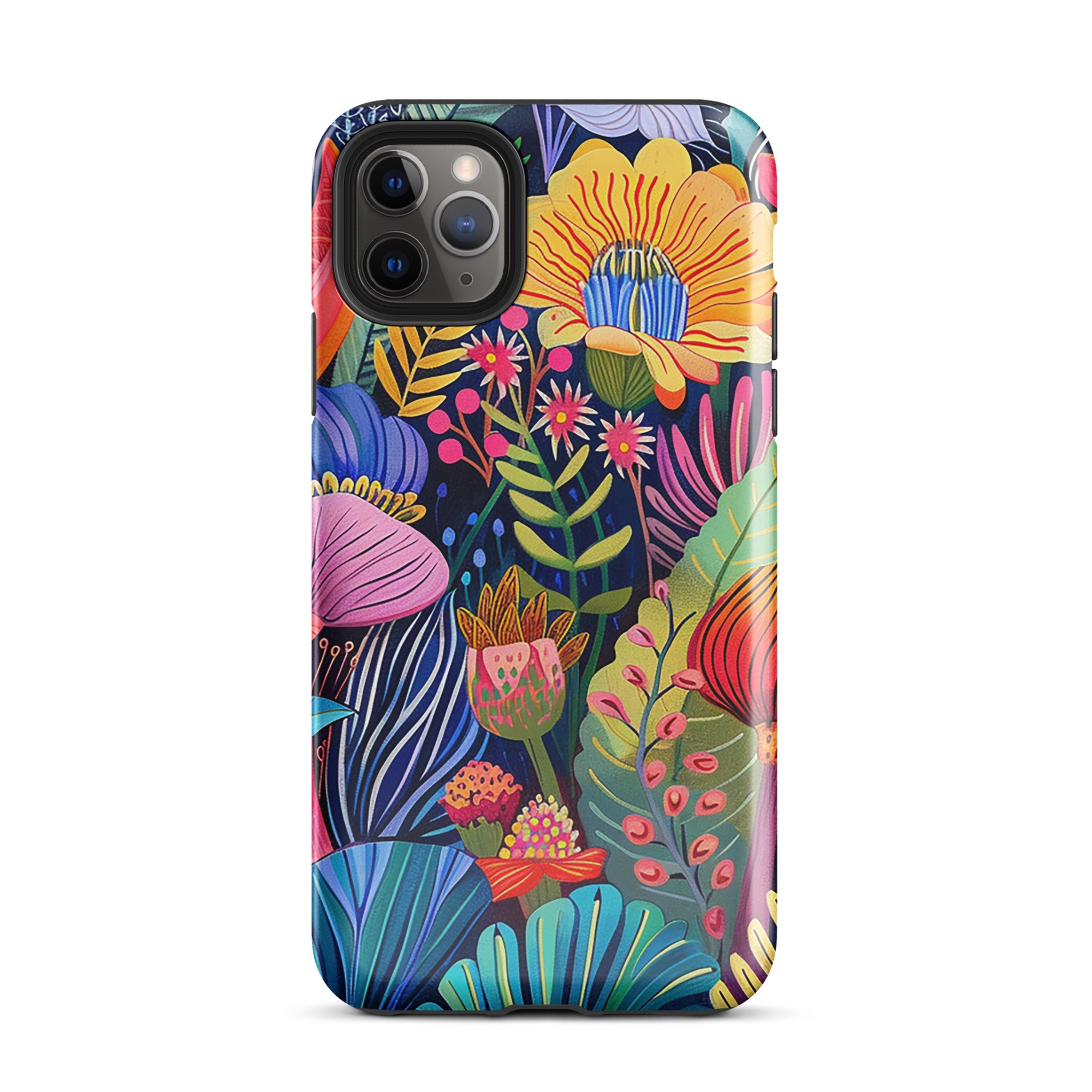 Coque iPhone® - Fleurs vibrantes d'Afrique | Drese Art