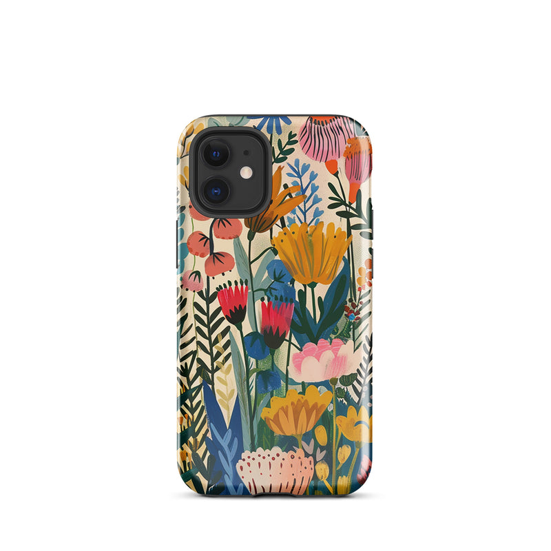 Scandinavian Floral iPhone Case - Nordic Flora Scandinavian Floral iPhone Case - Nordic Flora