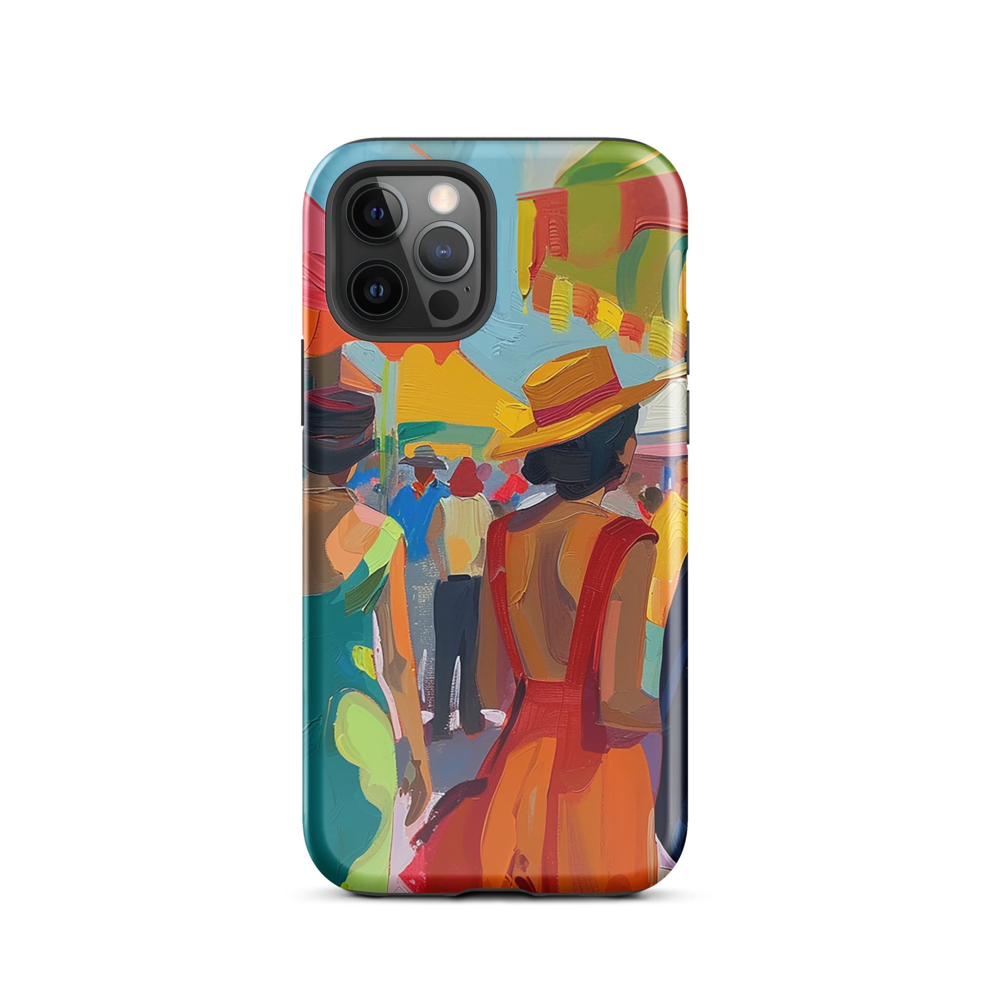 iPhone® Case - A Dance of Colors at the Seville Fair | Drese Art