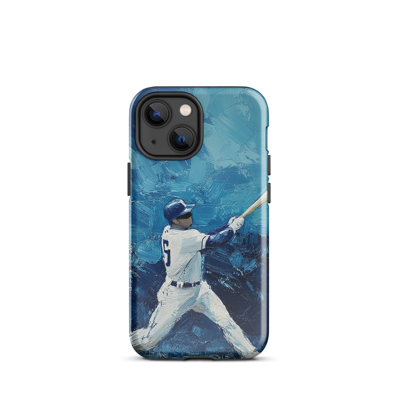 Vintage Baseball iPhone Case - Frozen Swing Vintage Baseball iPhone Case - Frozen Swing