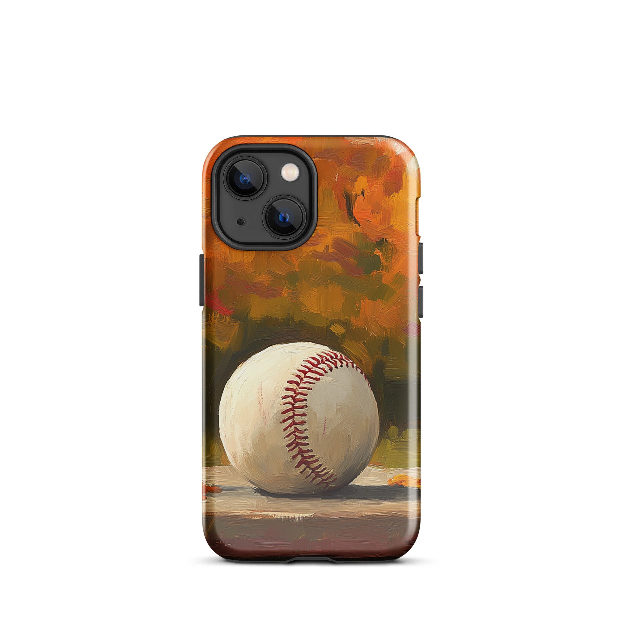 Baseball Fan iPhone Case - Autumn Pause - Dual Layer Back Cover Drese Art Baseball Fan iPhone Case - Autumn Pause - Dual Layer Back Cover Drese Art