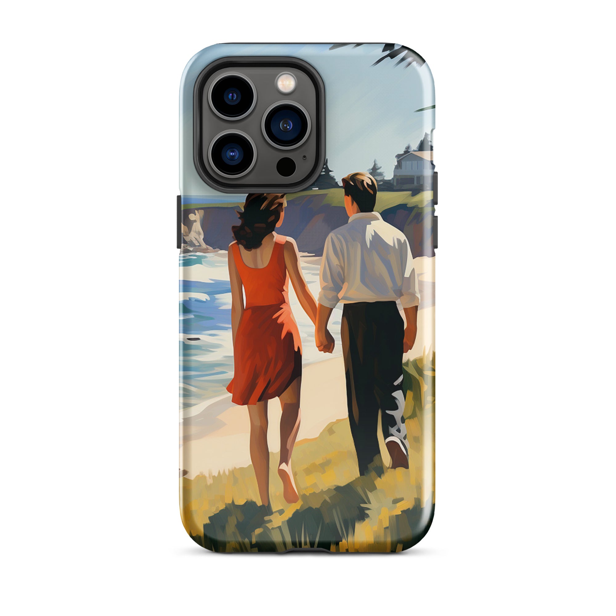Coque iPhone® - Vue sur l'océan | Drese Art