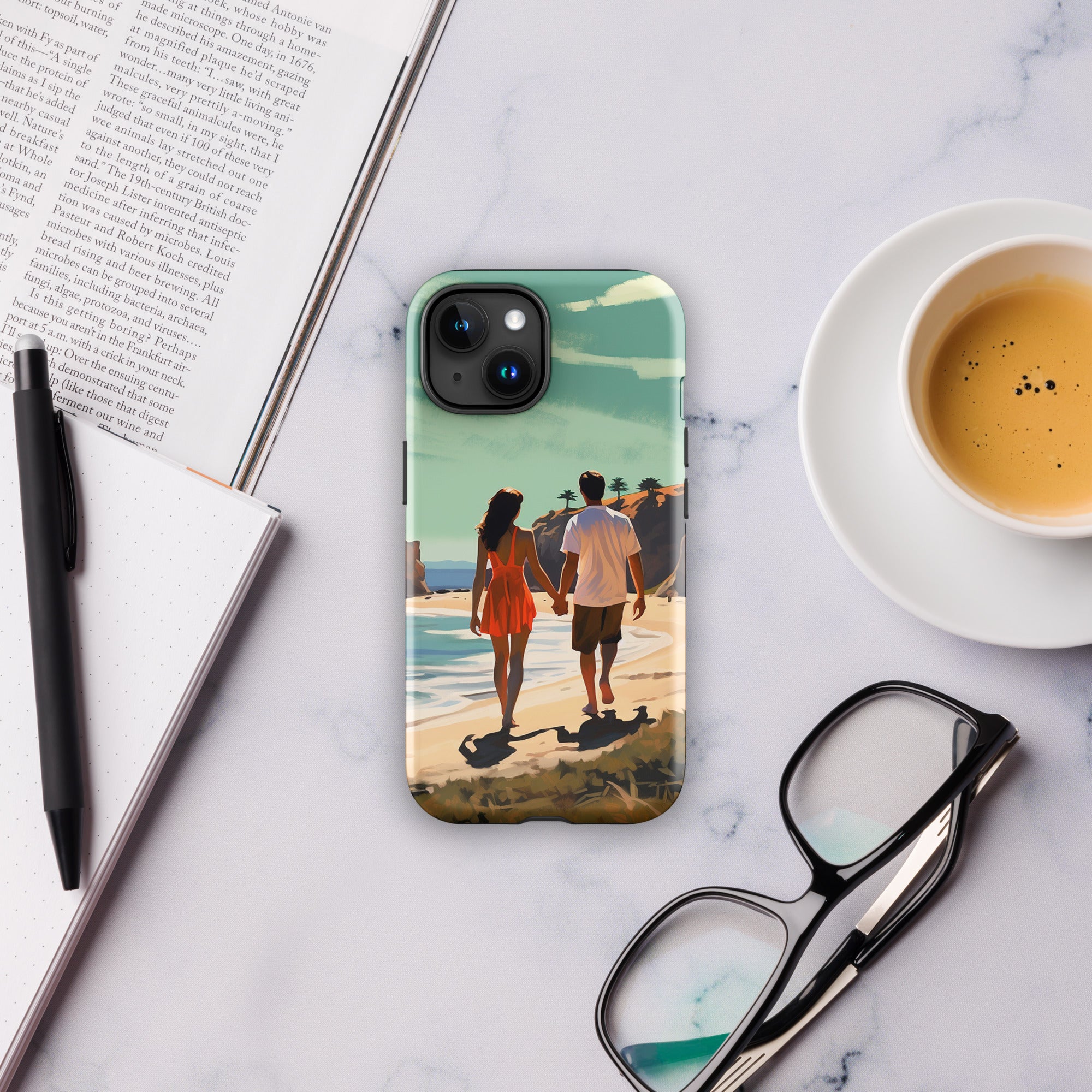 iPhone® Case - Sunset at the Beach | Drese Art
