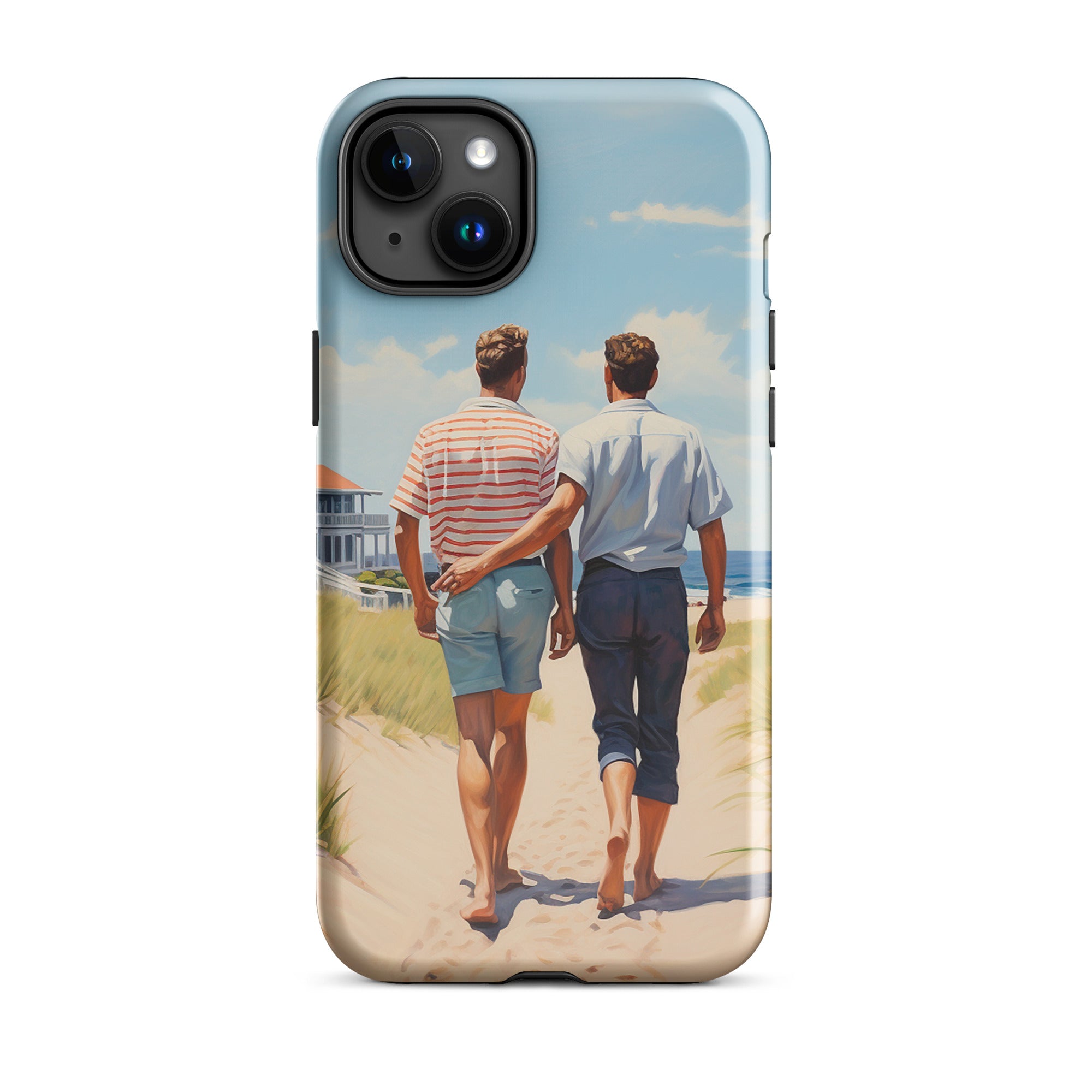 Funda iPhone® - Sunny Stroll by the Beach | Drese Art