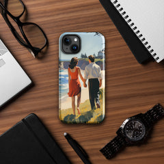 Coque iPhone® - Vue sur l'océan | Drese Art
