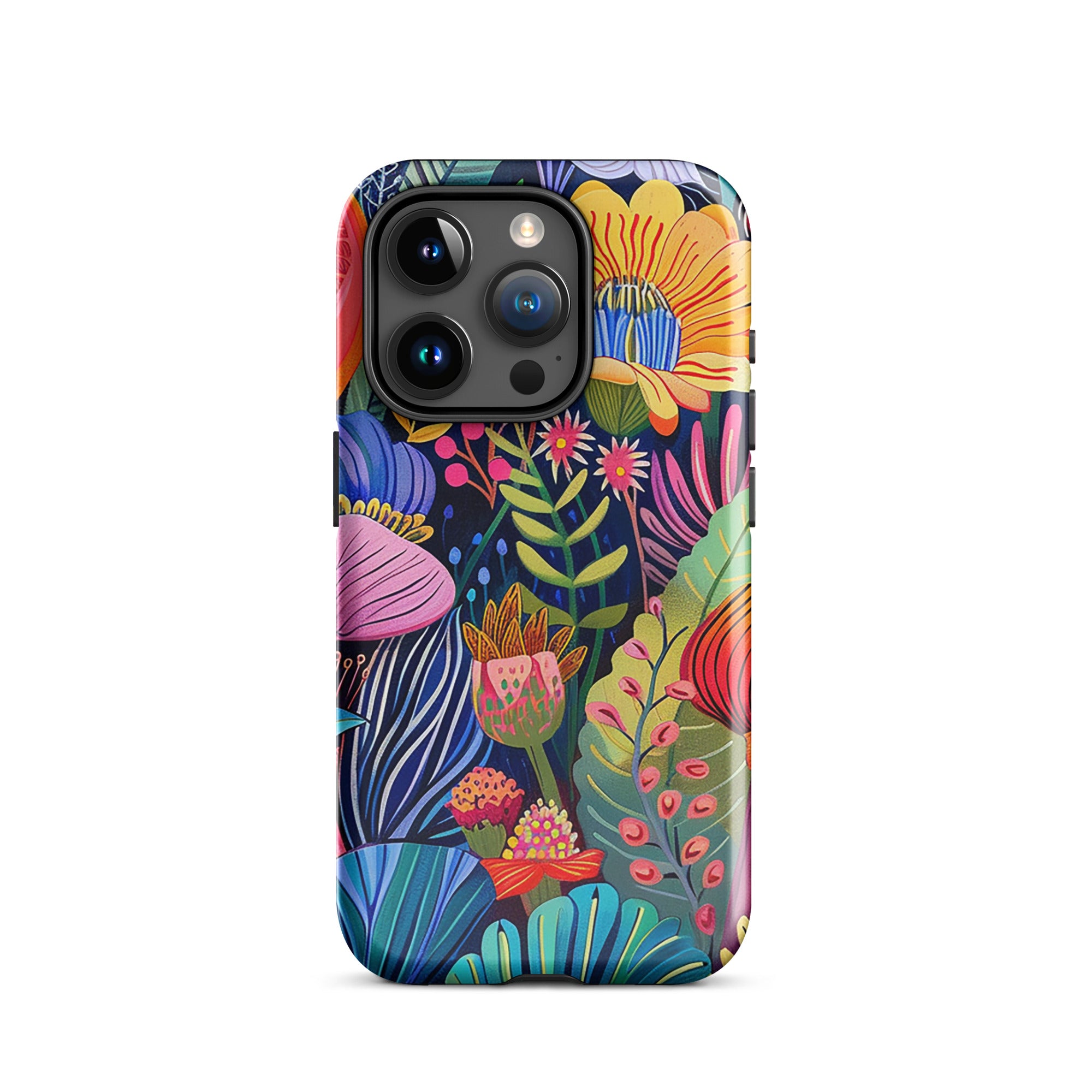 Coque iPhone® - Fleurs vibrantes d'Afrique | Drese Art