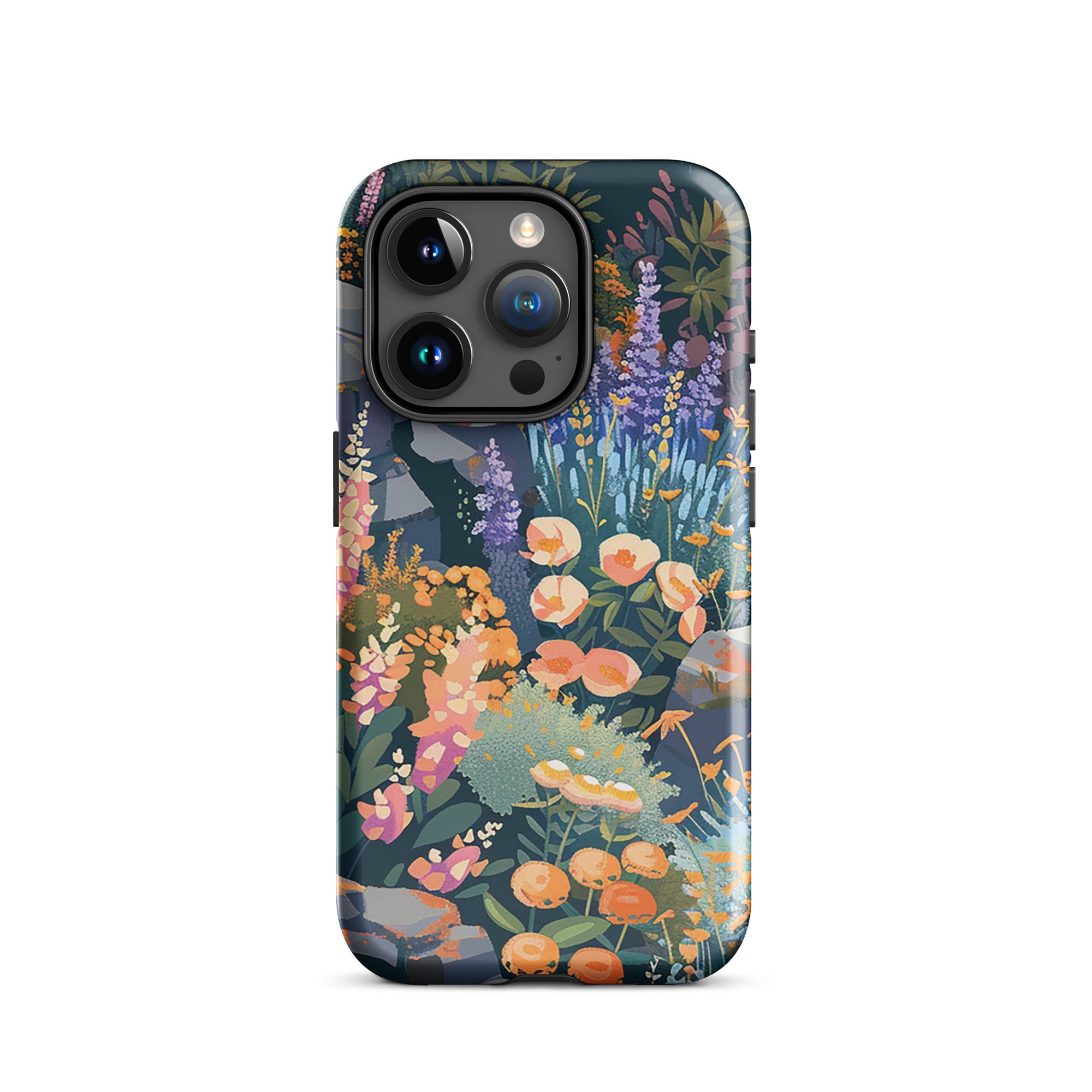 Coque iPhone® - Symphonie de la prairie alpine | Drese Art