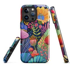 Coque iPhone® - Fleurs vibrantes d'Afrique | Drese Art