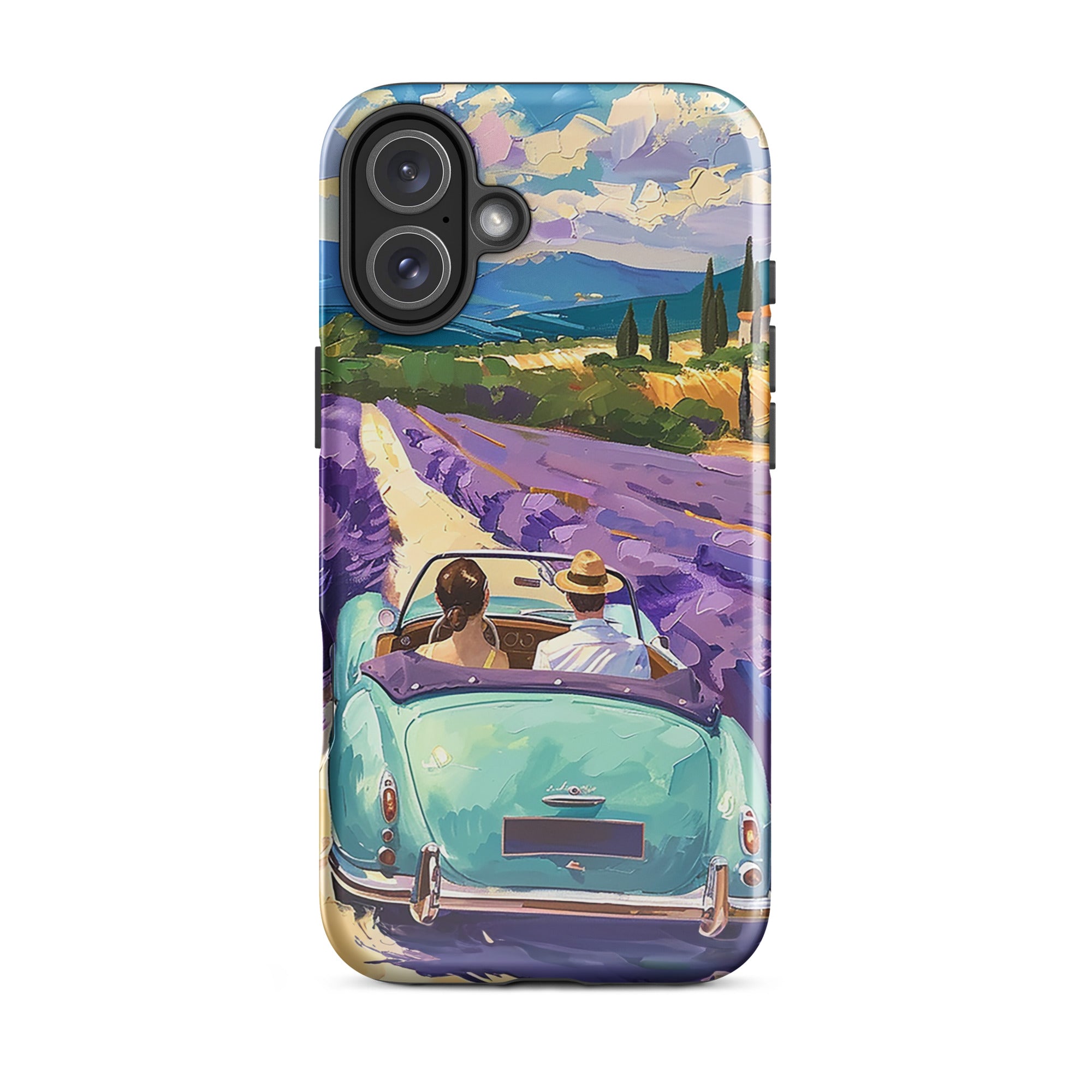 Custodia iPhone® - Attraverso campi di lavanda | Drese Art