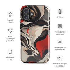 iPhone®-Hülle - Crimson Flux | Drese Art