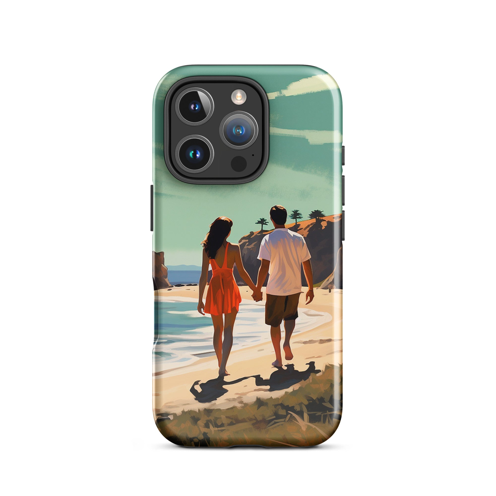 Custodia iPhone® - Tramonto in spiaggia | Drese Art