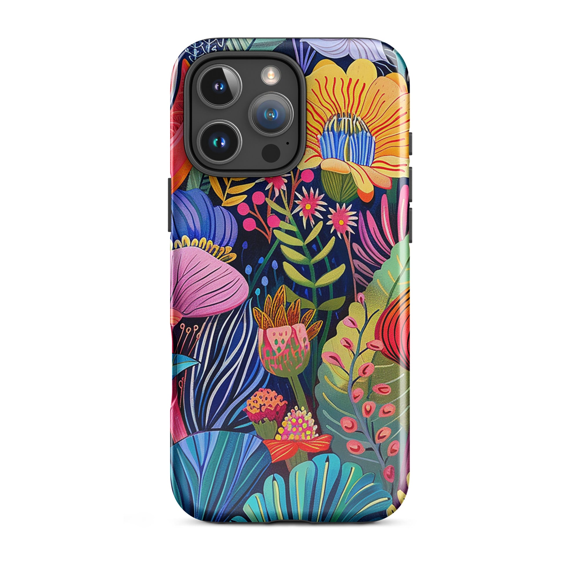 Custodia iPhone® - Fiori vibranti dell'Africa | Drese Art