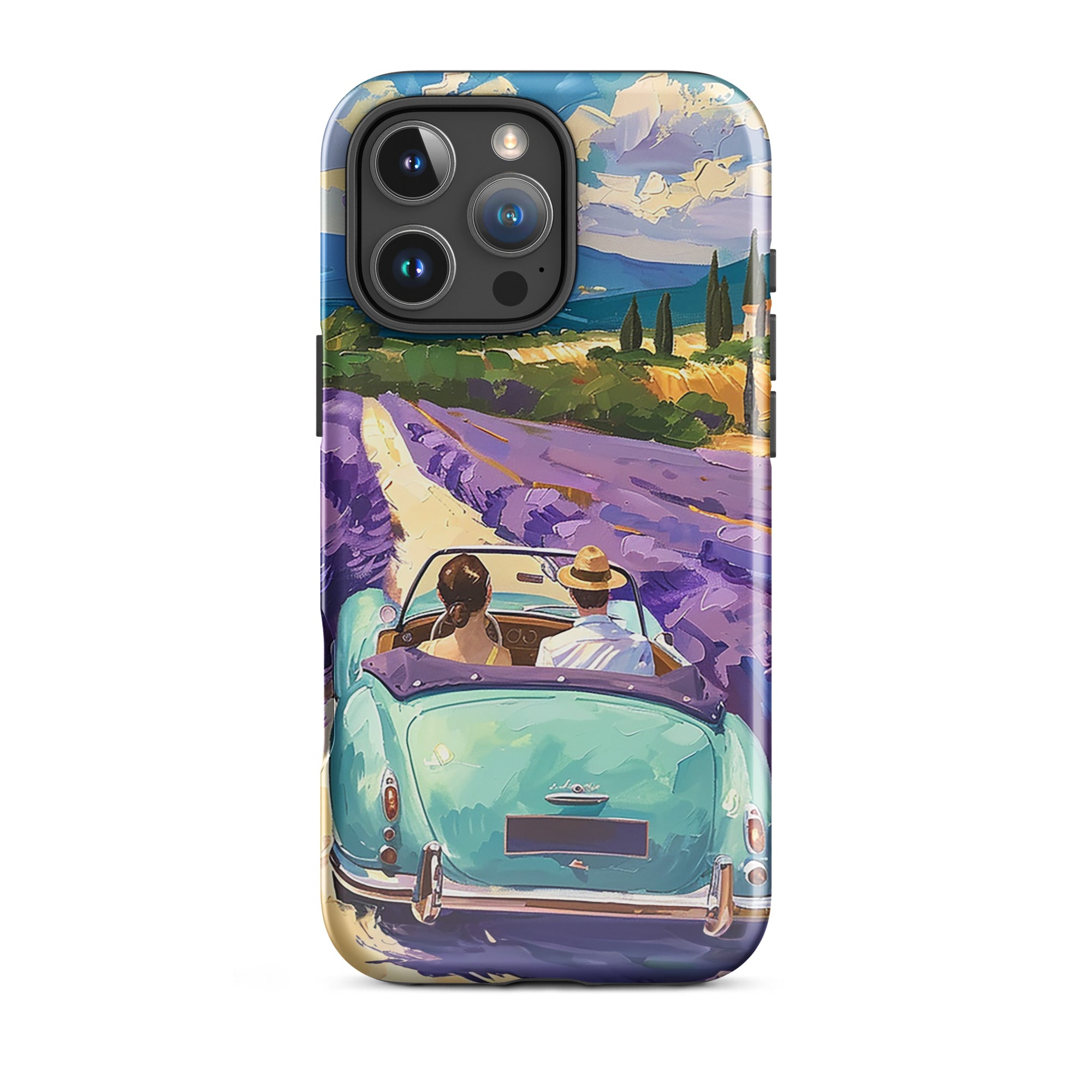 iPhone®-hoesje - Door lavendelvelden | Drese Art