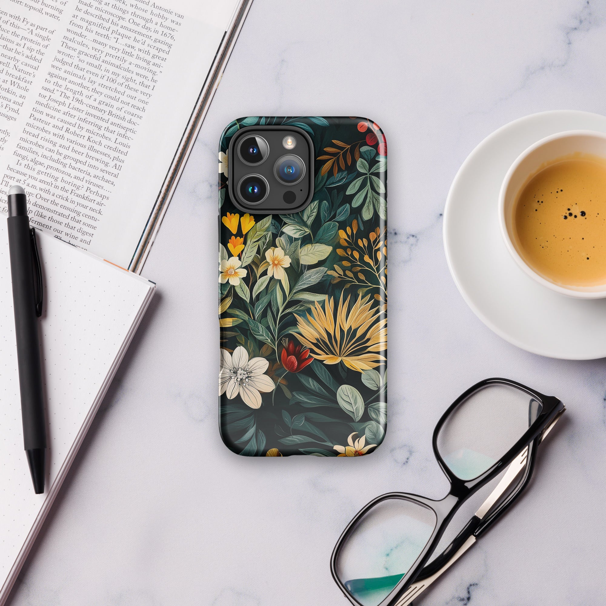 Coque iPhone® - Midnight Bloom | Drese Art