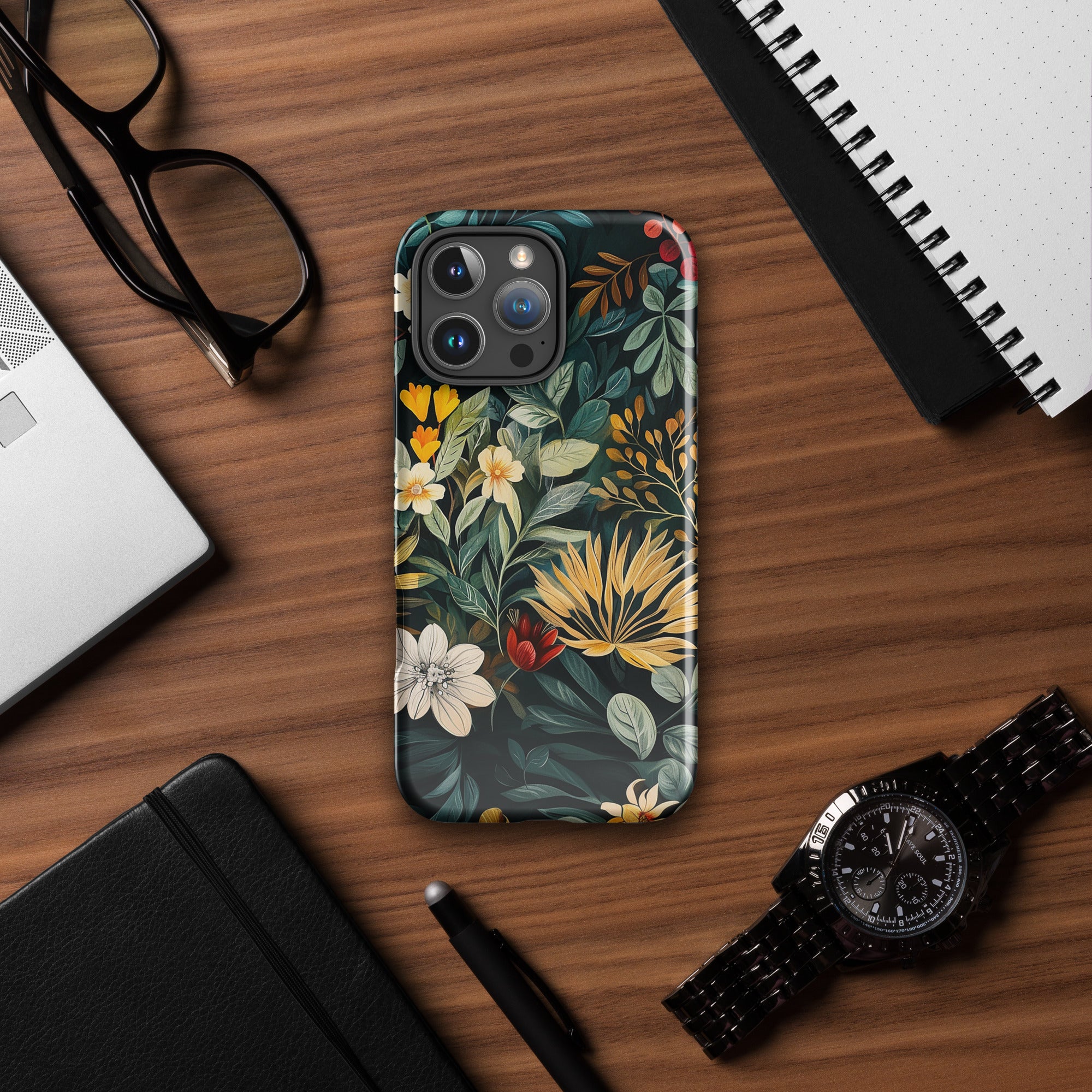 Coque iPhone® - Midnight Bloom | Drese Art