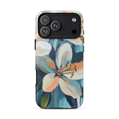 Floral iPhone 18 Pro Max case with the Serene Bloom artwork by Drese Art