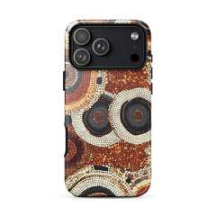 Ethnic patterned iPhone case for iPhone 18 Pro Max with the Sacred Earth artwork by Drese Art