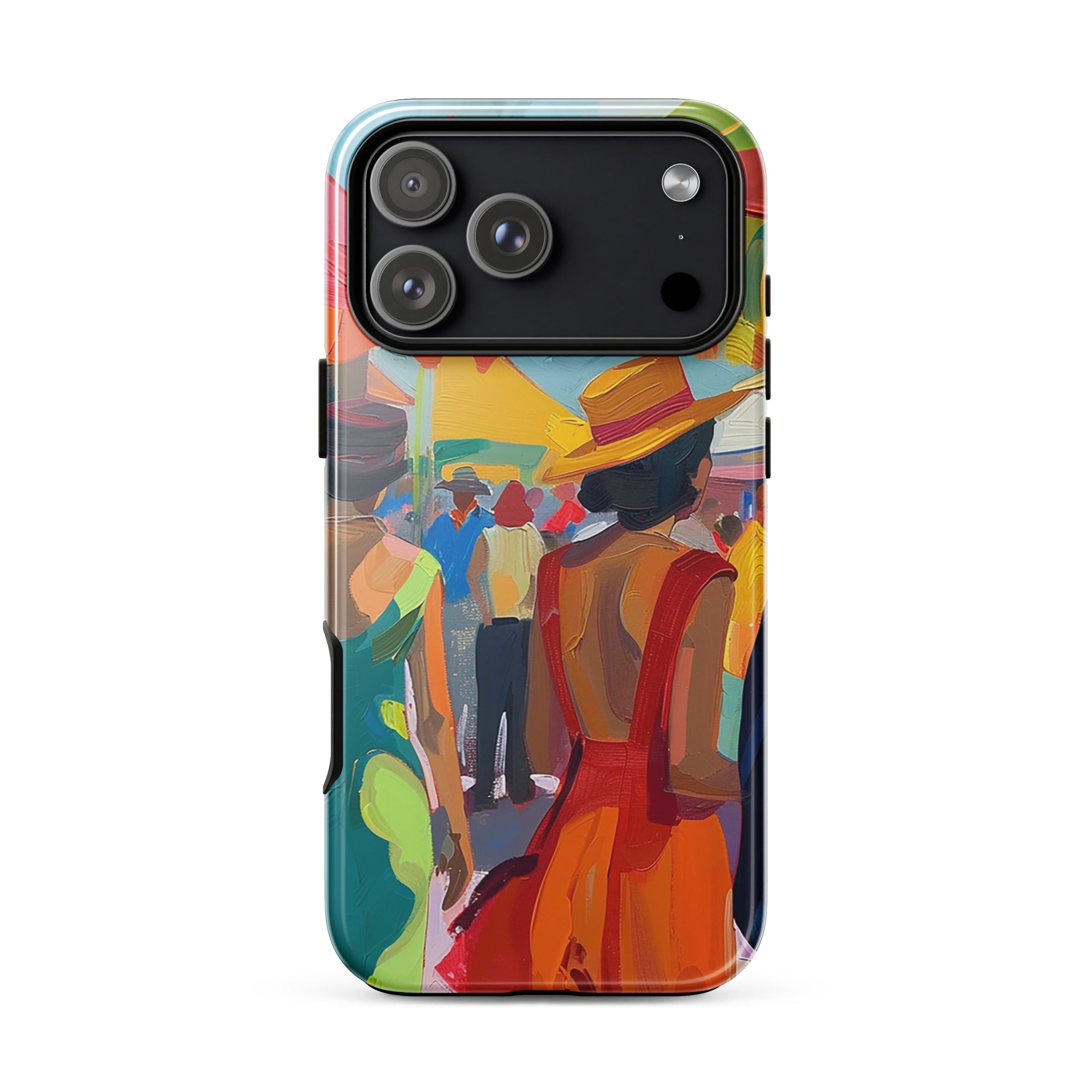 Spanish vintage iPhone case for iPhone 18 Pro Max with the Colors of Seville artwork by Drese Art