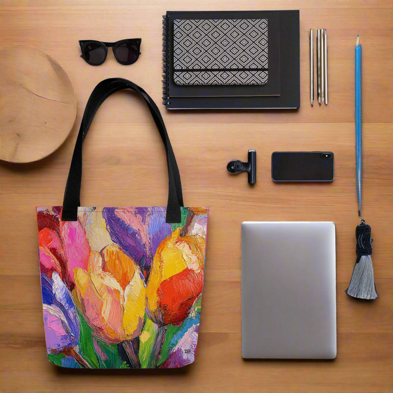trending-floral-tote-bag-vibrant-awakening-drese-art-6