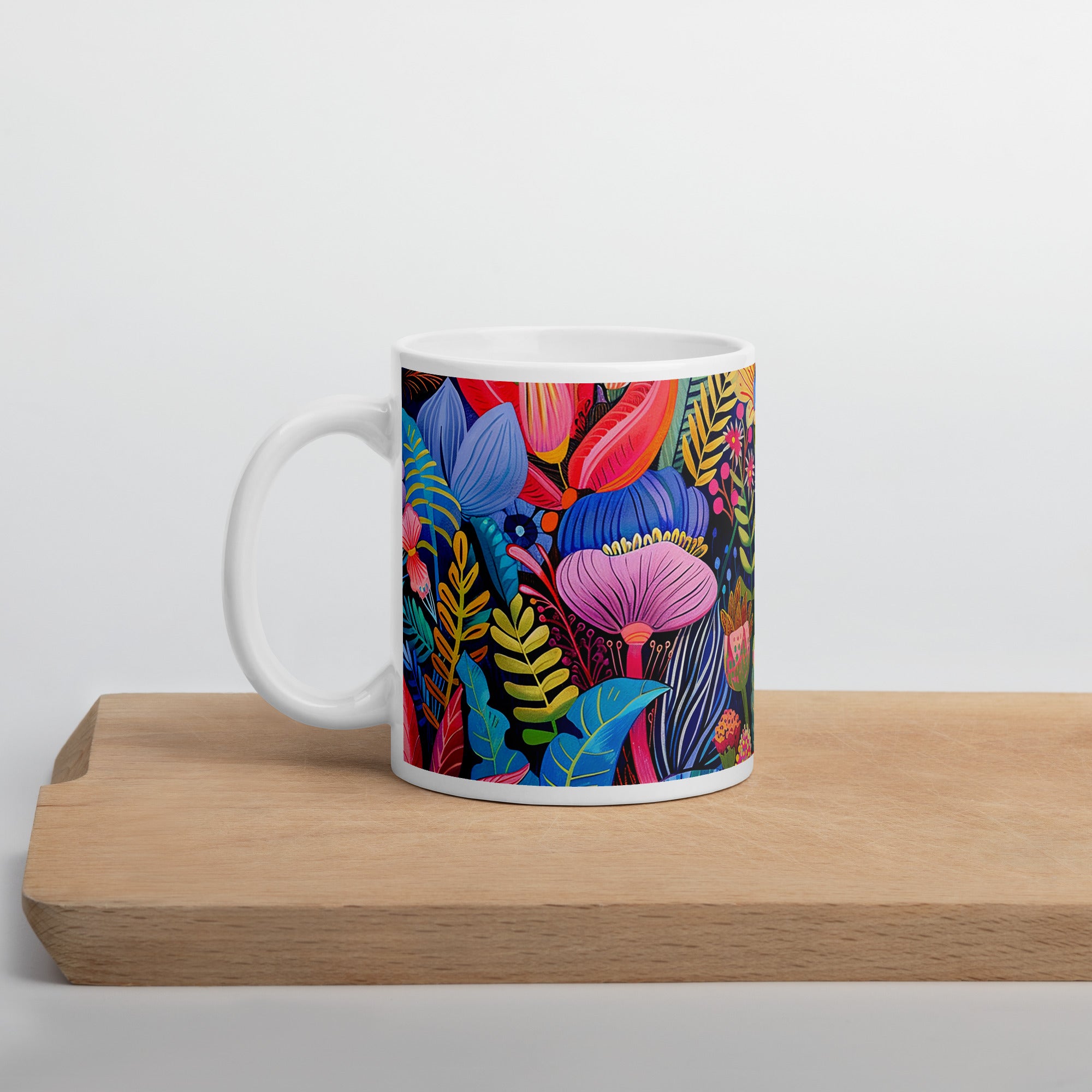 Tasse - Fleurs éclatantes d'Afrique  | Drese Art