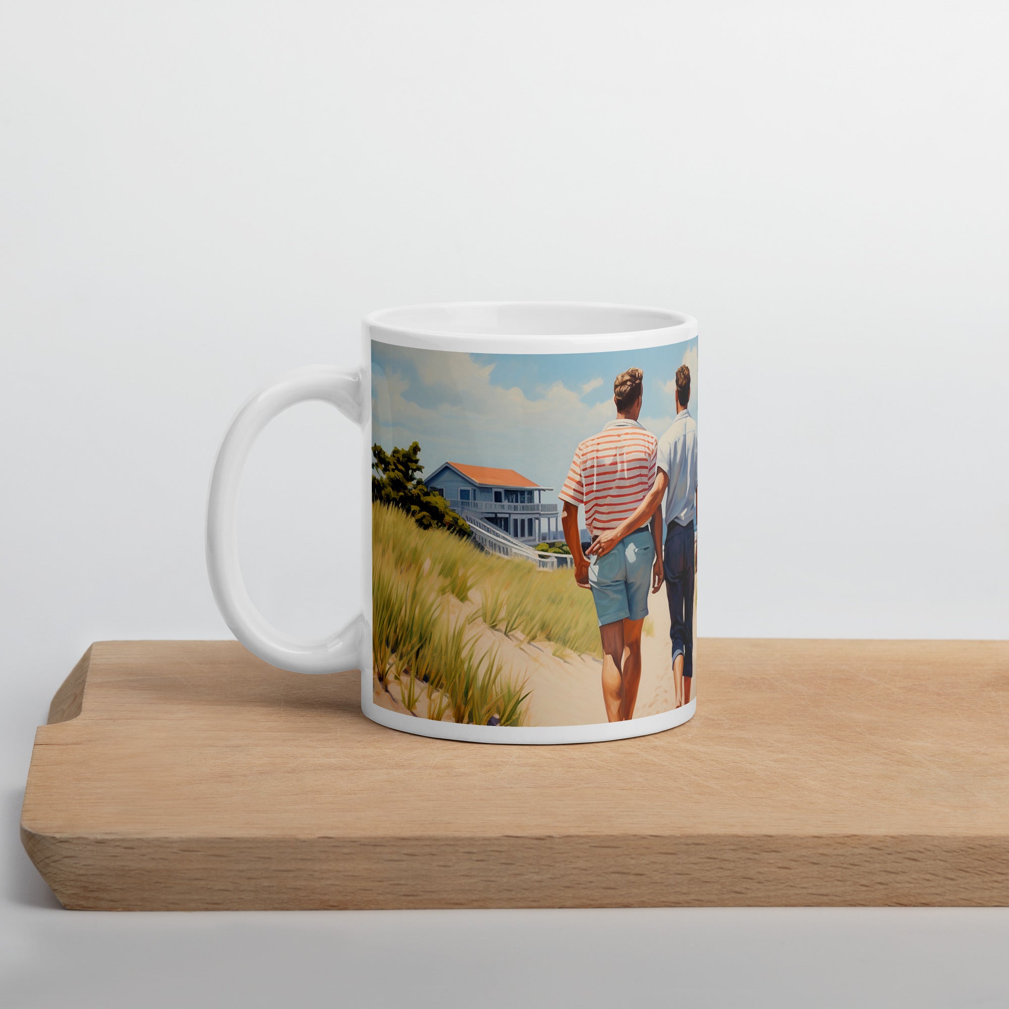 Mug - Stroll by the Beach | Drese Art