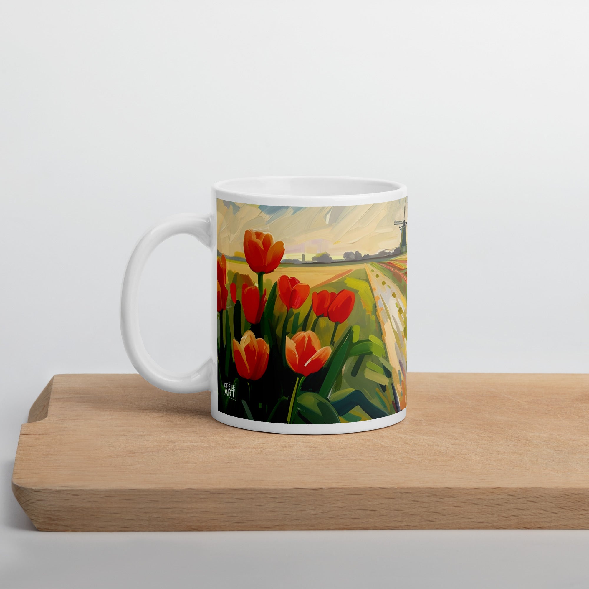 Mug - Through Tulip Fields | Drese Art