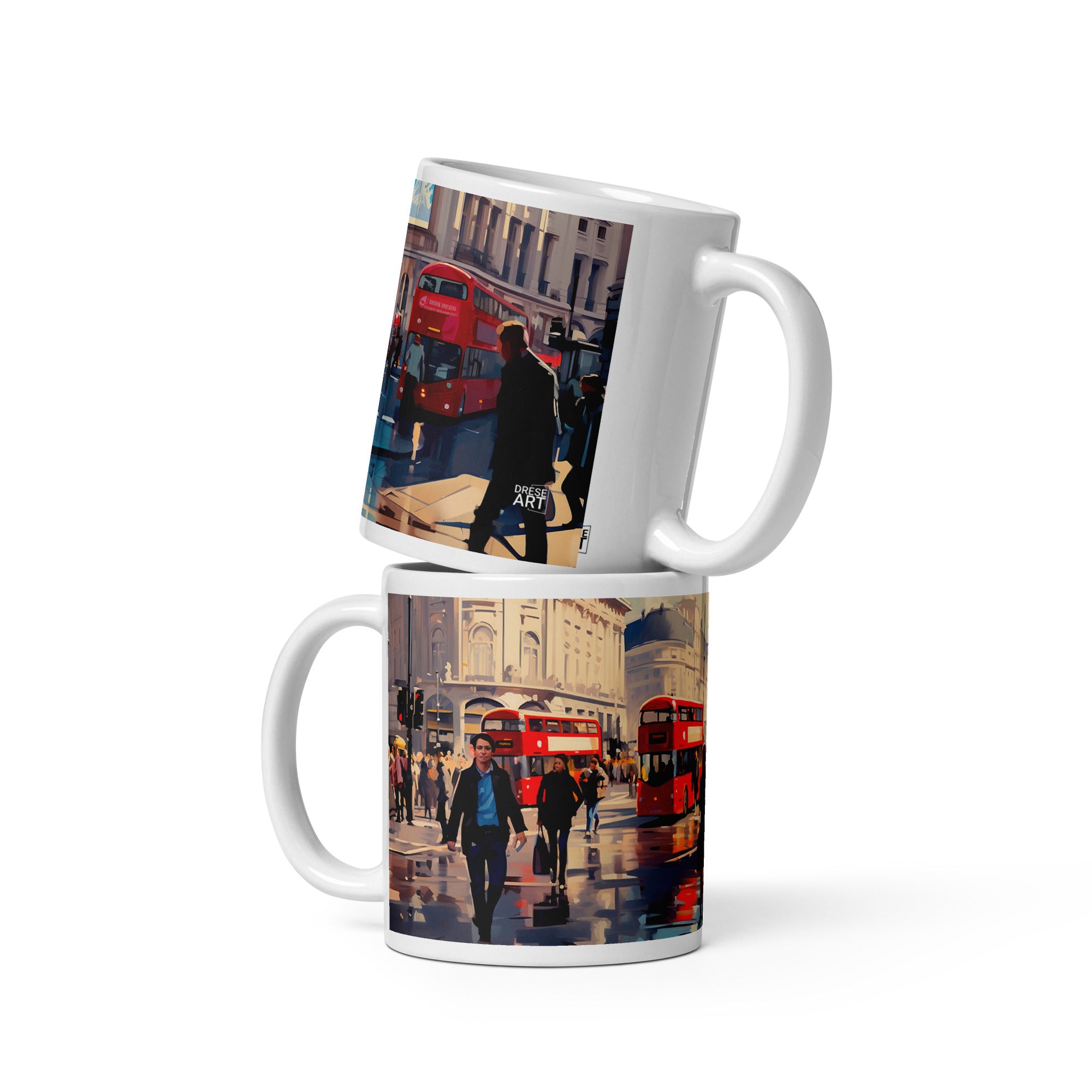 Tasse - Londoner Szene | Drese Art